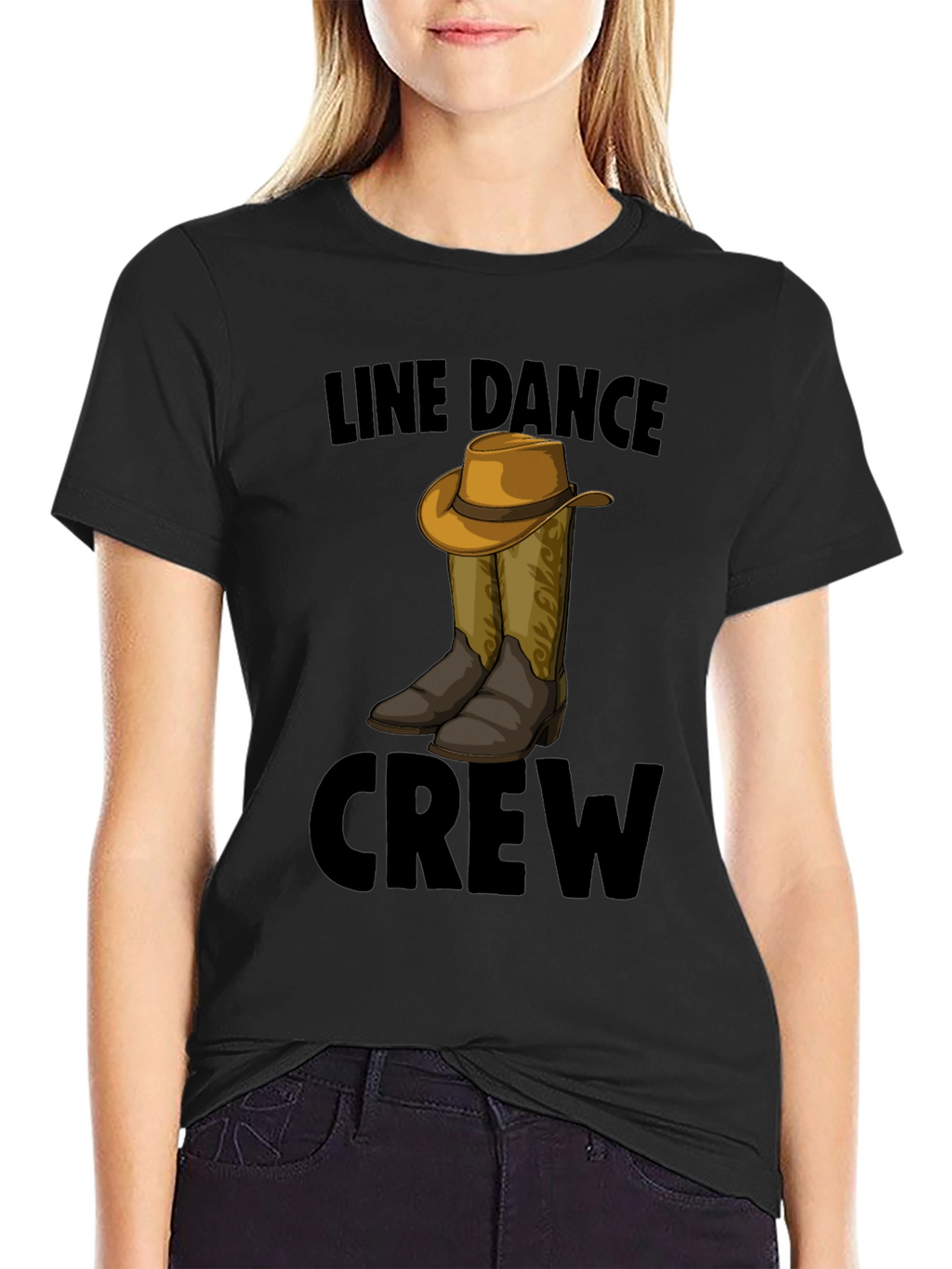 Line Dance Crew T-Shirt - Western Style