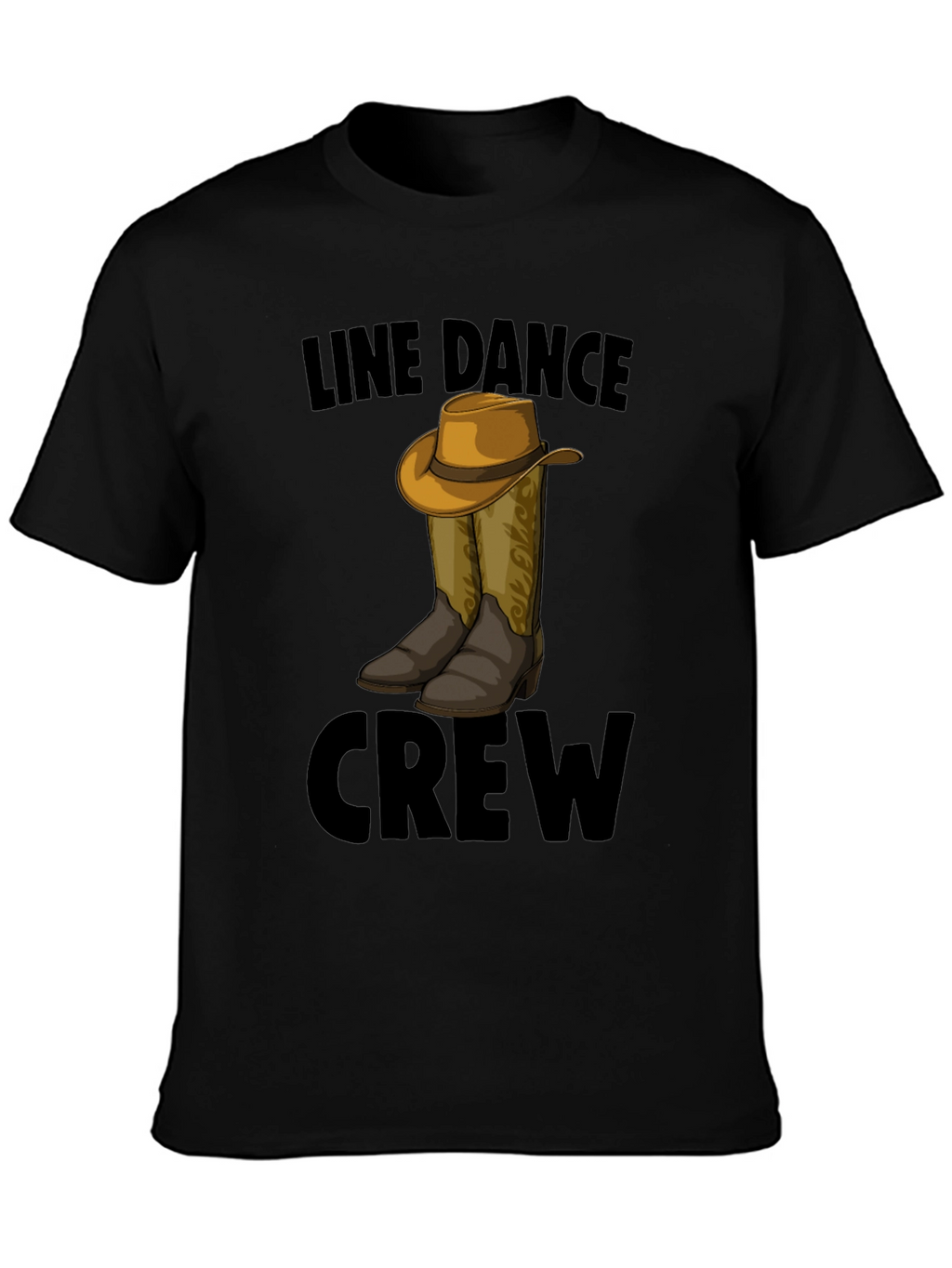 Line Dance Crew T-Shirt - Western Style