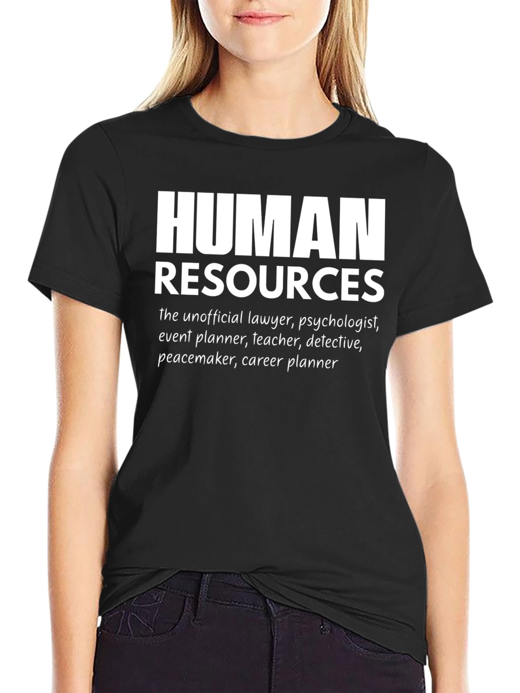 Human Resources T-Shirt: Unofficial Problem Solver