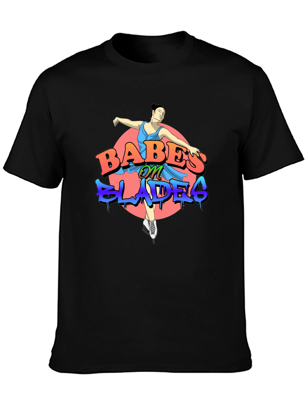 Babes on Blades Graphic T-Shirt
