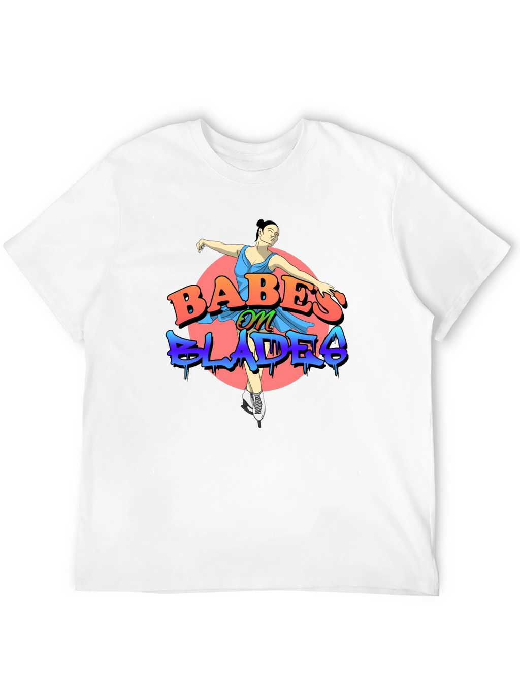 Babes on Blades Graphic T-Shirt