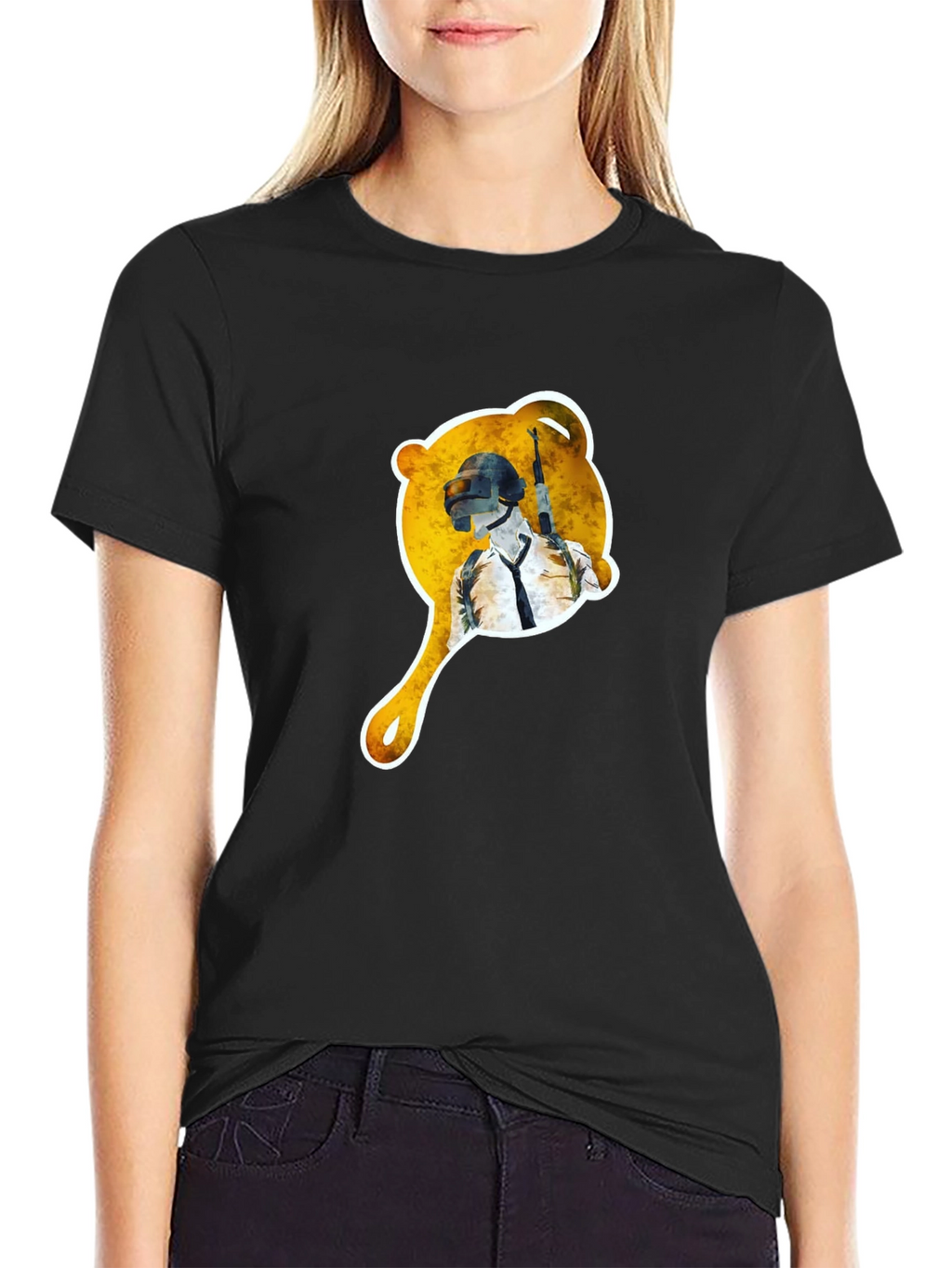 PUBG Pan Graphic Tee - Gamer T-Shirt