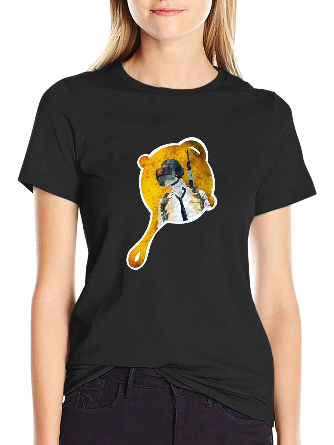 PUBG Pan Graphic Tee - Gamer T-Shirt
