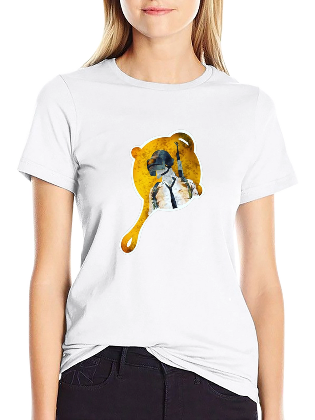 PUBG Pan Graphic Tee - Gamer T-Shirt