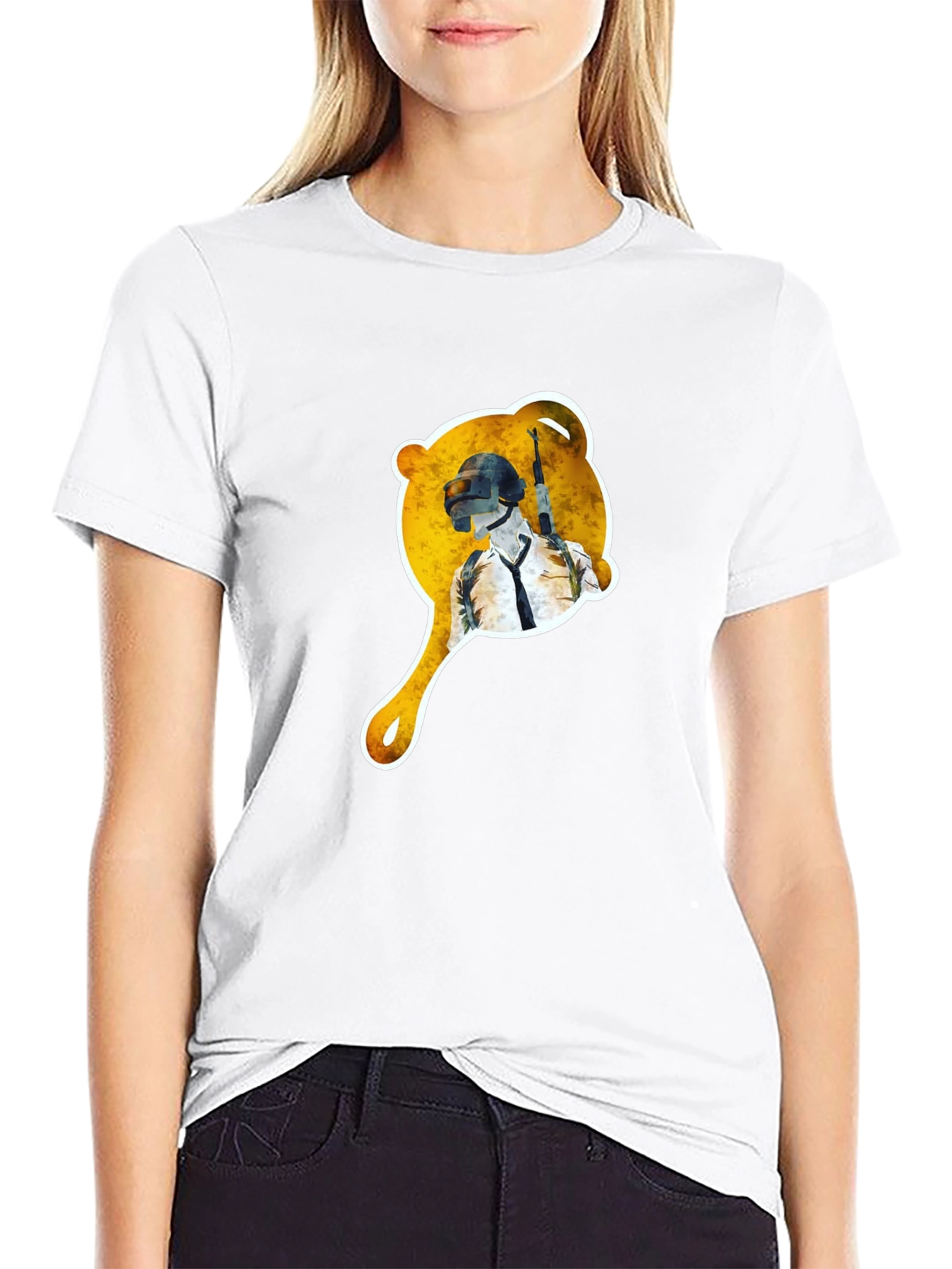 PUBG Pan Graphic Tee - Gamer T-Shirt