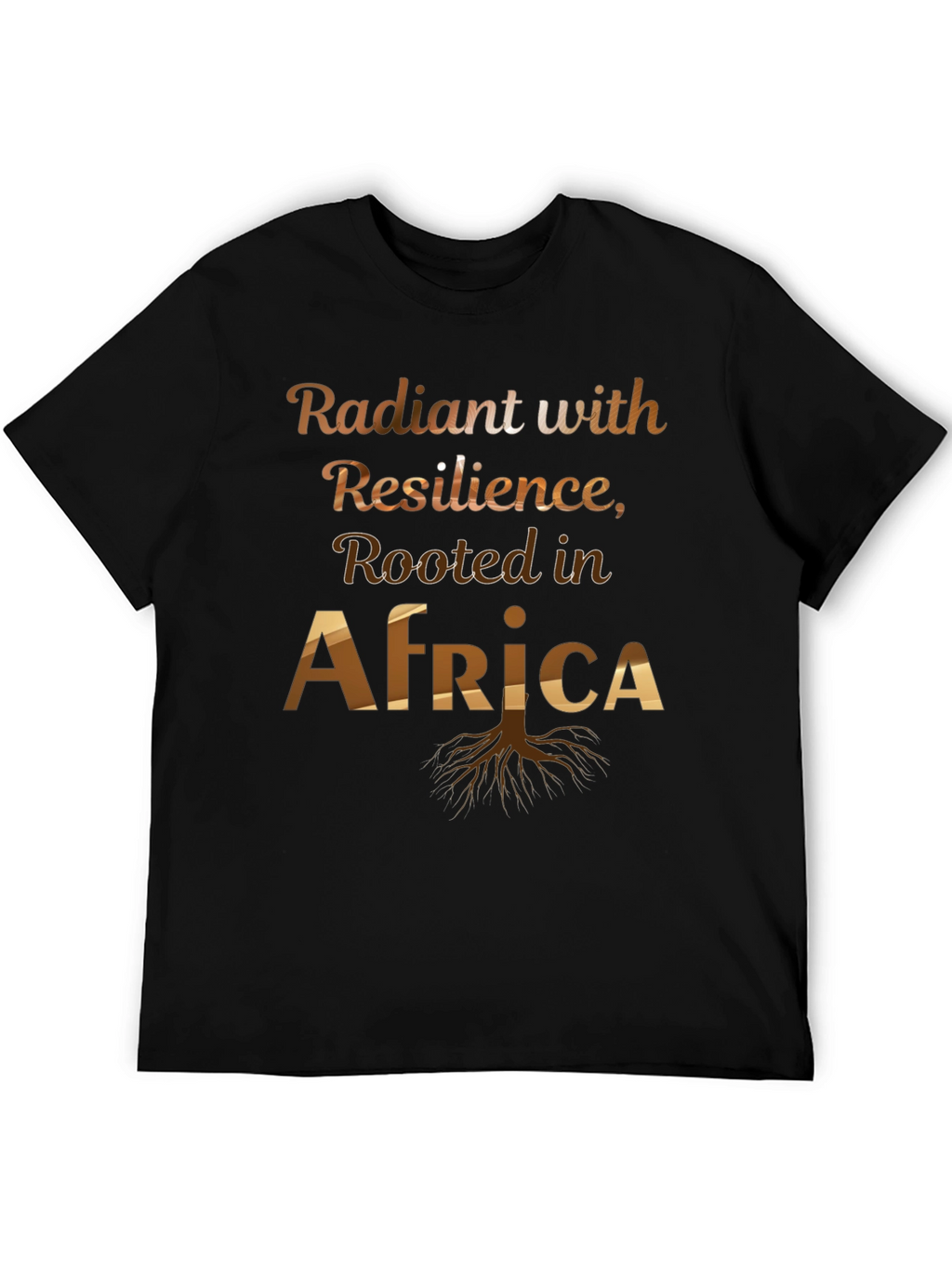Radiant Resilience Rooted in Africa Tee