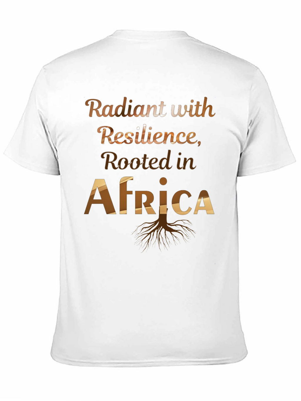 Radiant Resilience Rooted in Africa Tee