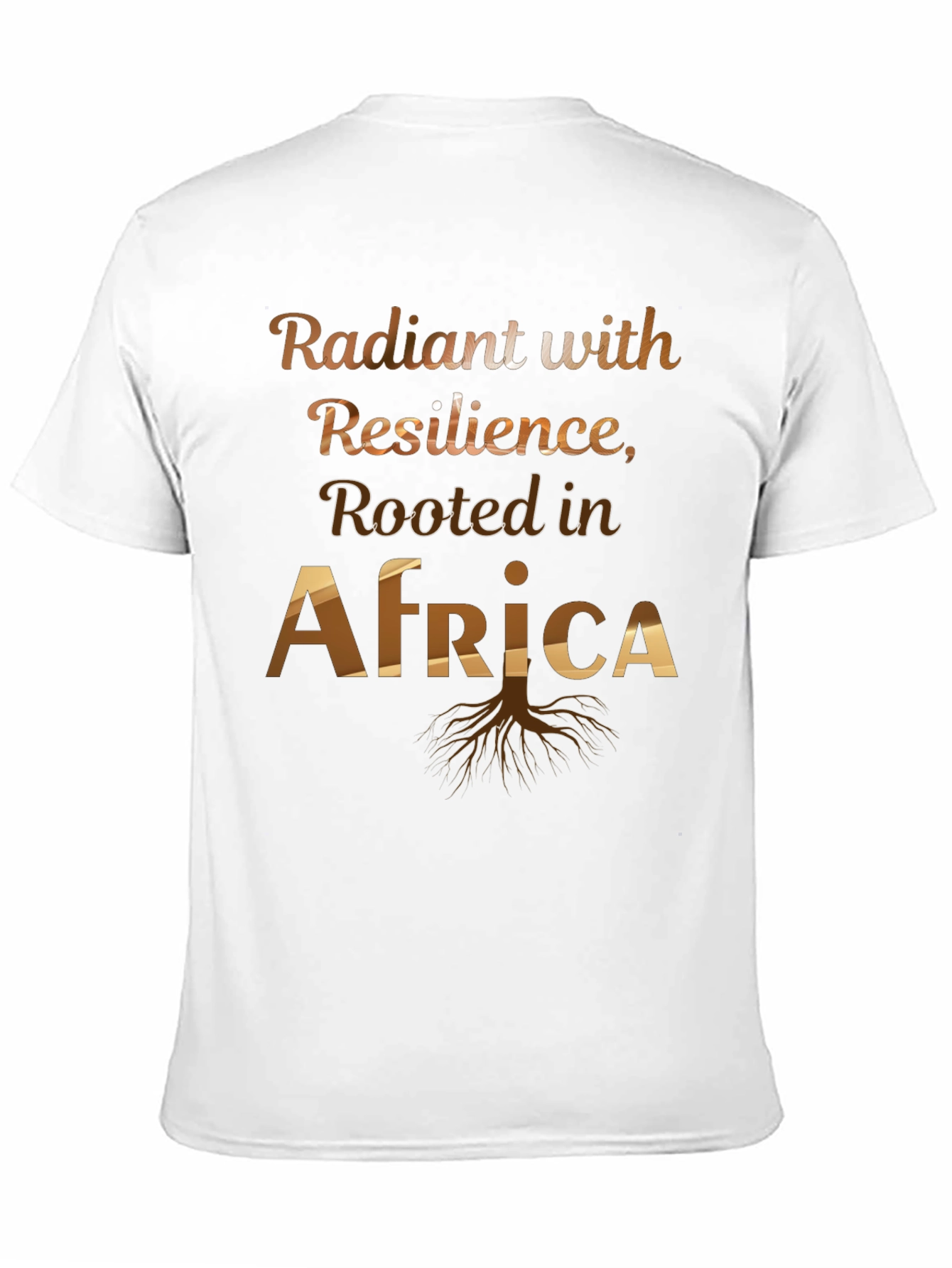 Radiant Resilience Rooted in Africa Tee