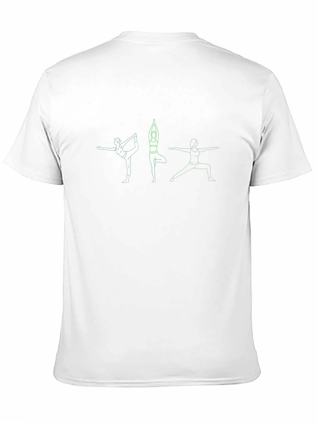 Yoga Pose Graphic Tee - Soft Cotton Blend