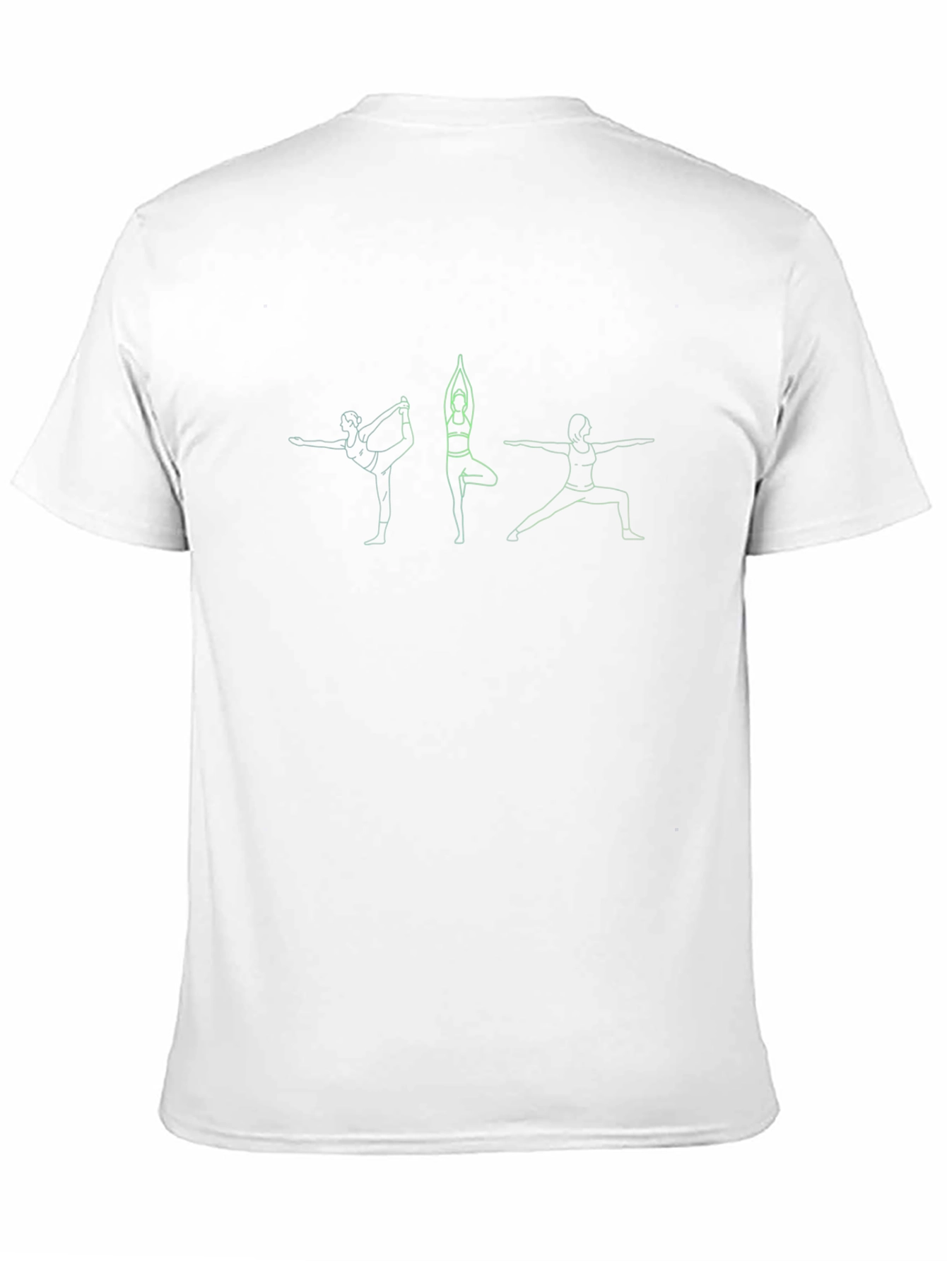 Yoga Pose Graphic Tee - Soft Cotton Blend
