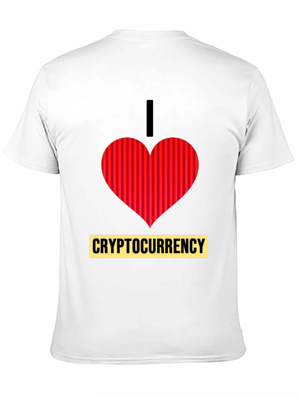 I Heart Cryptocurrency T-Shirt - Black