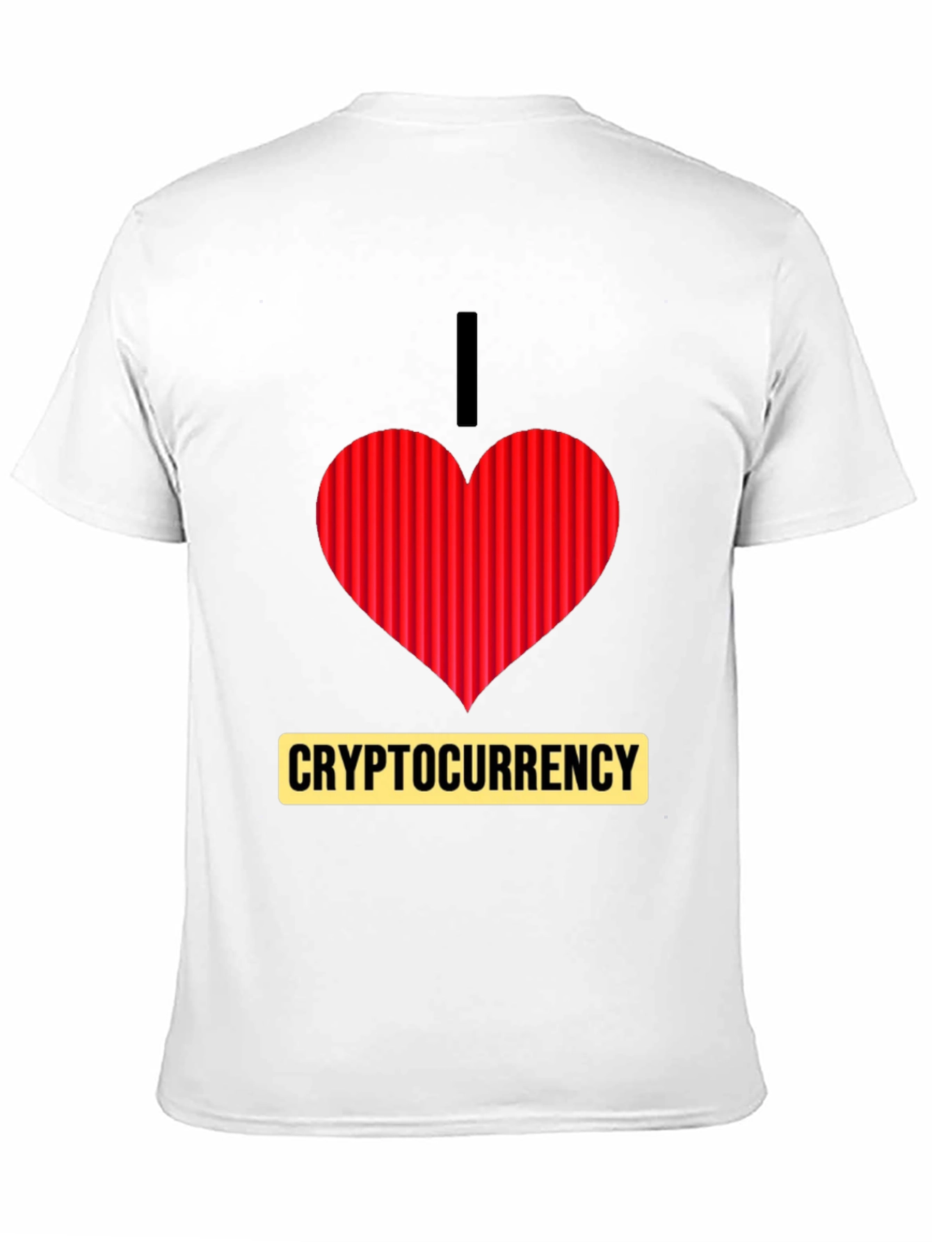 I Heart Cryptocurrency T-Shirt - Black