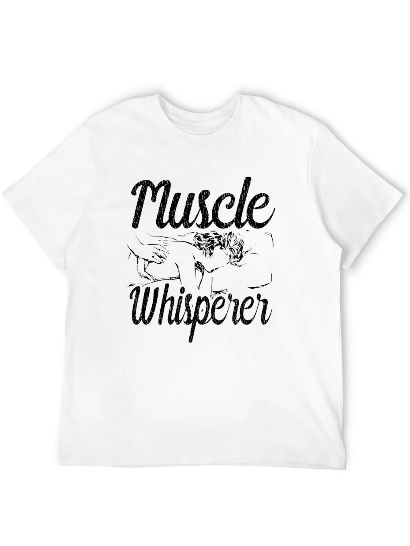 Muscle Whisperer Black T-Shirt