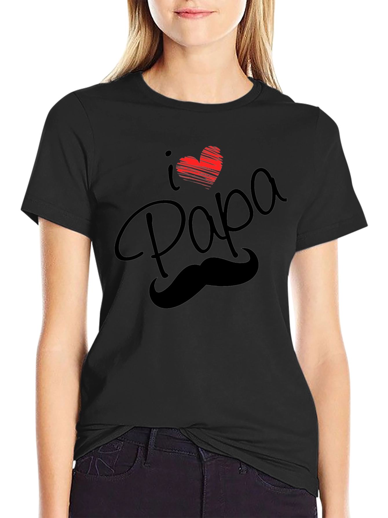 I Love Papa T-Shirt - Fathers Day Gift