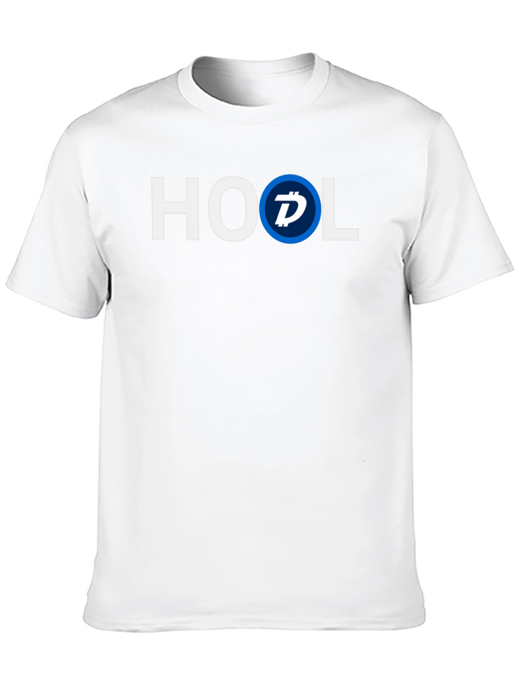 HOOL Crypto T-Shirt - Black Cotton Blend Casual Tee