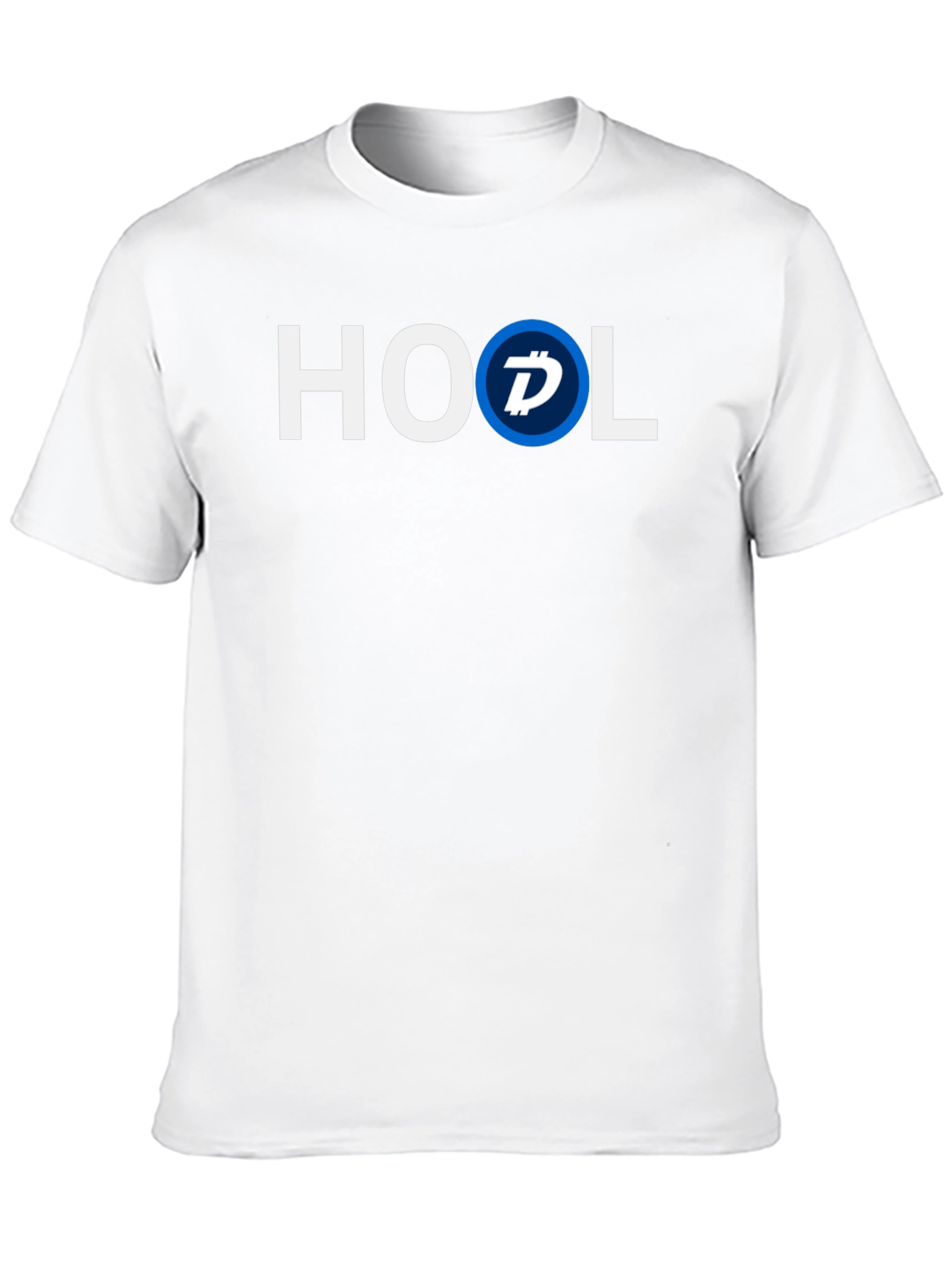 HOOL Crypto T-Shirt - Black Cotton Blend Casual Tee