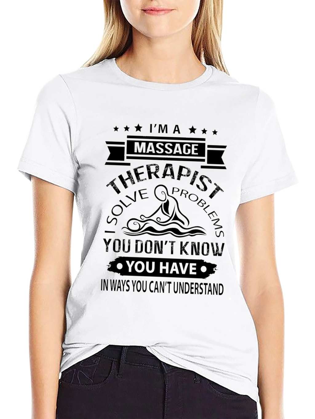 Massage Therapist Humor Graphic T-Shirt