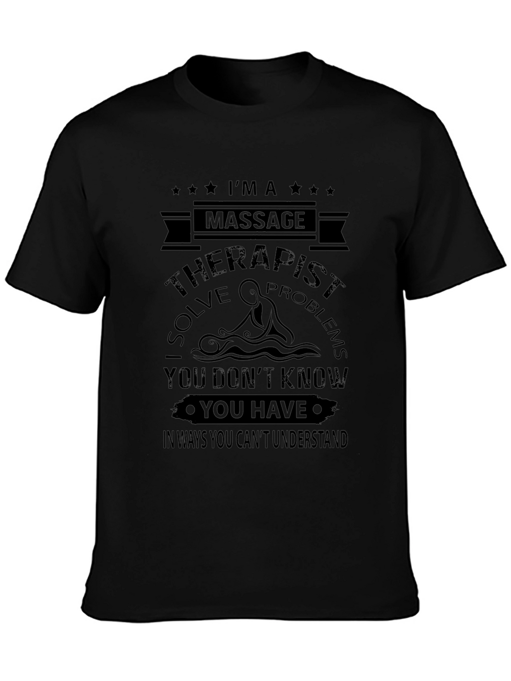 Massage Therapist Humor Graphic T-Shirt