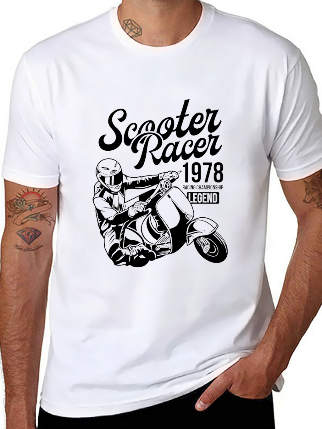 Scooter Racer 1978 Legend T-Shirt