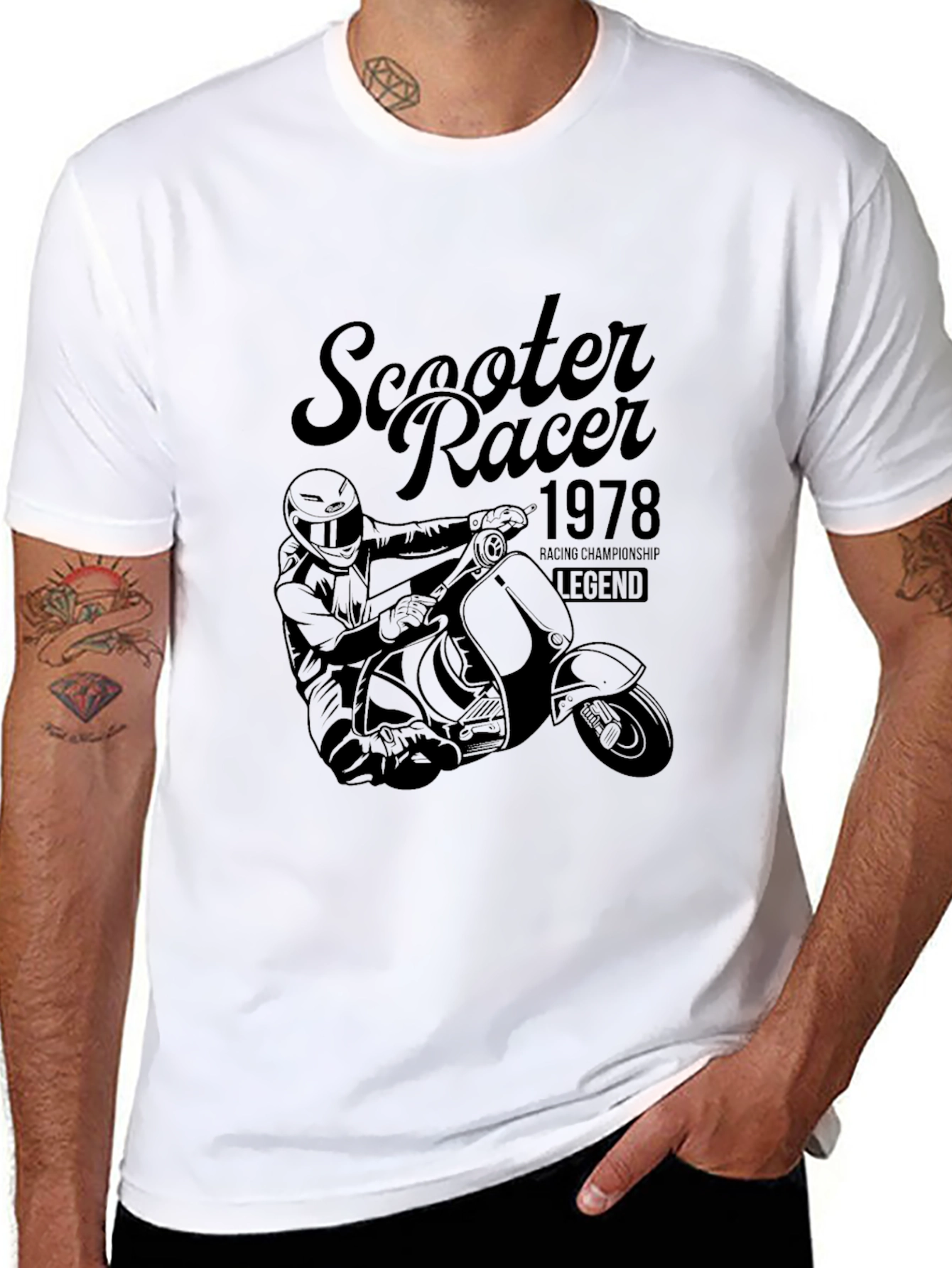 Scooter Racer 1978 Legend T-Shirt