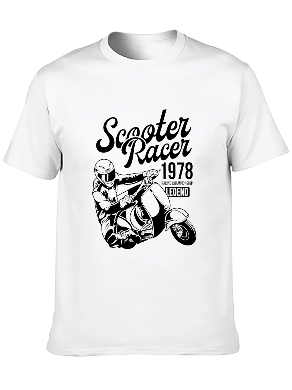 Scooter Racer 1978 Legend T-Shirt