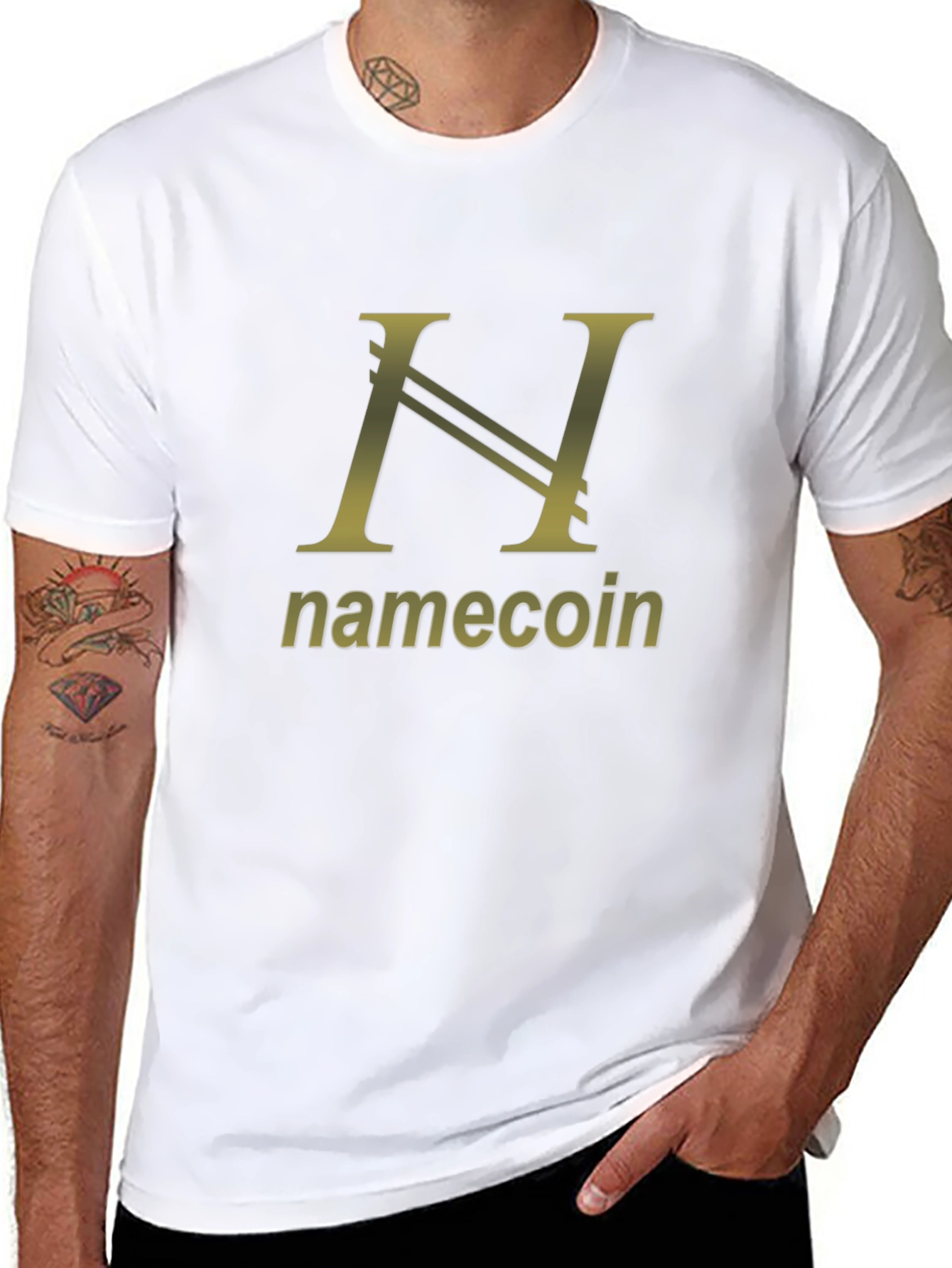 Namecoin T-Shirt - Black Crypto Tee