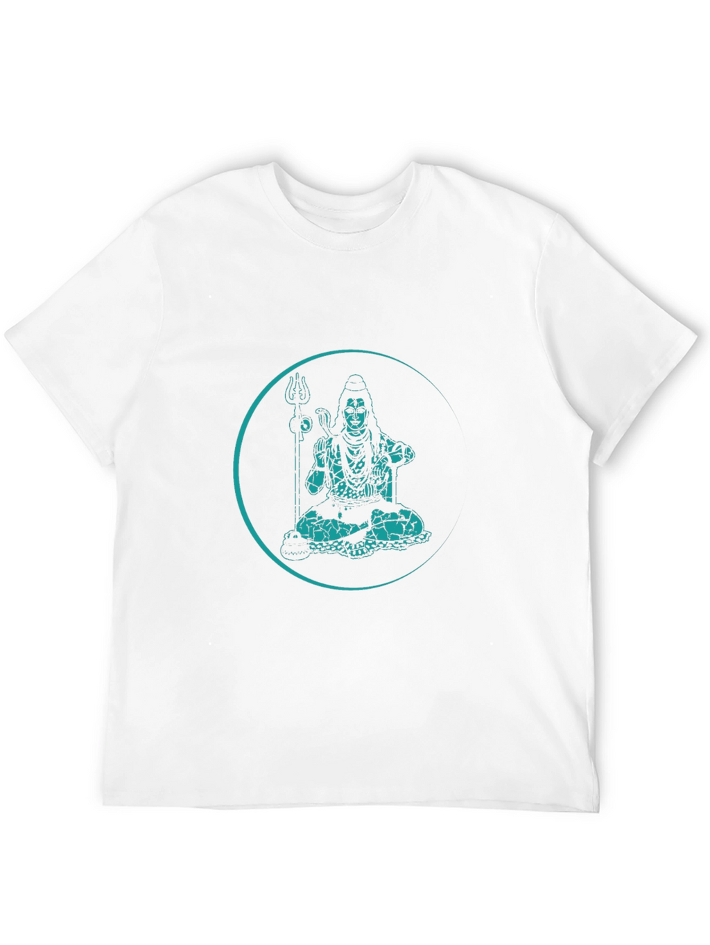 Shiva Graphic Print Black T-Shirt