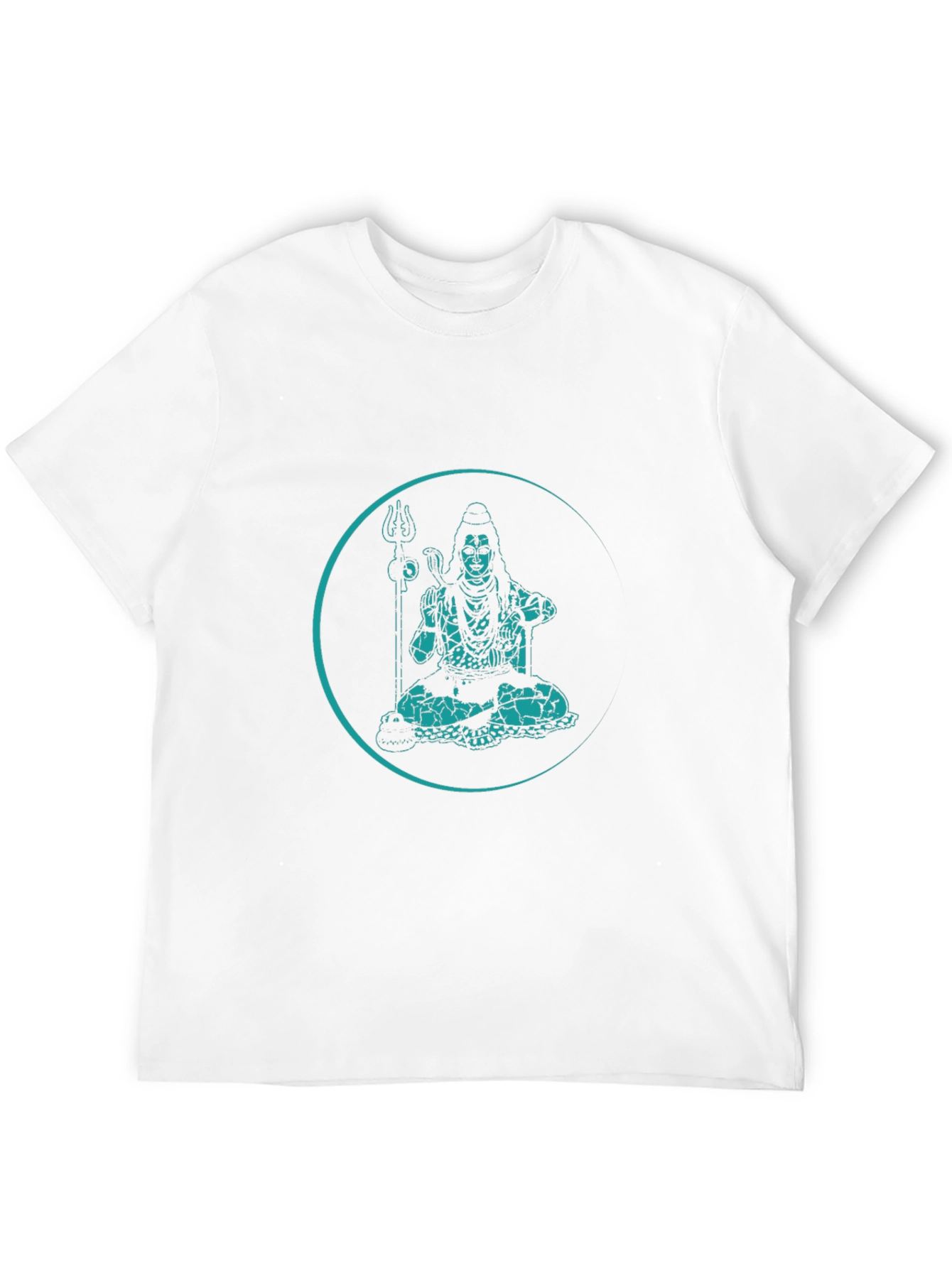 Shiva Graphic Print Black T-Shirt