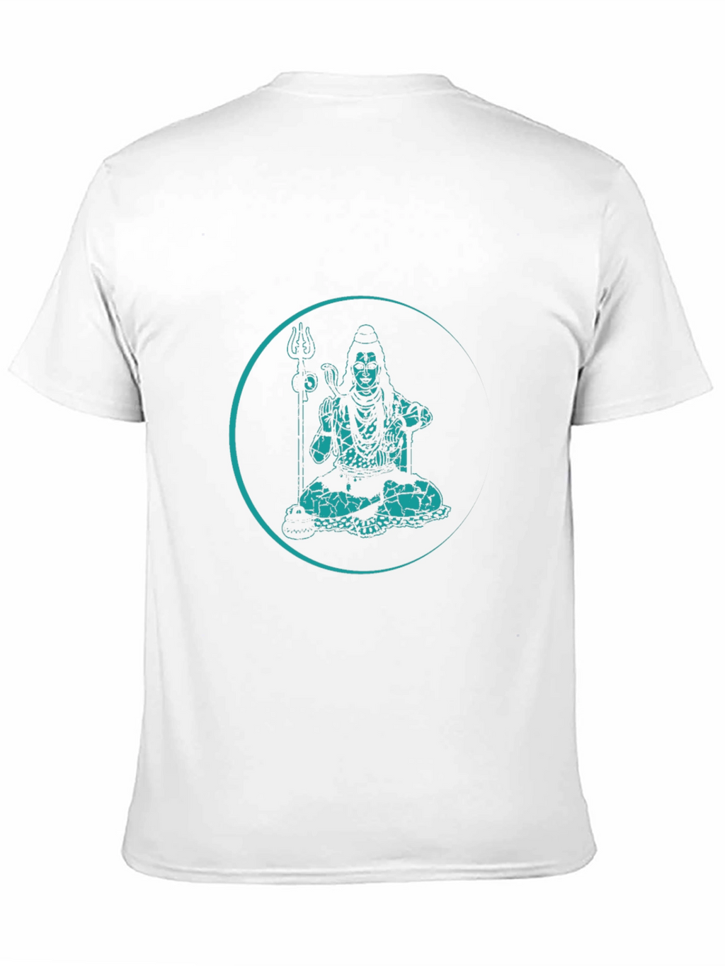 Shiva Graphic Print Black T-Shirt