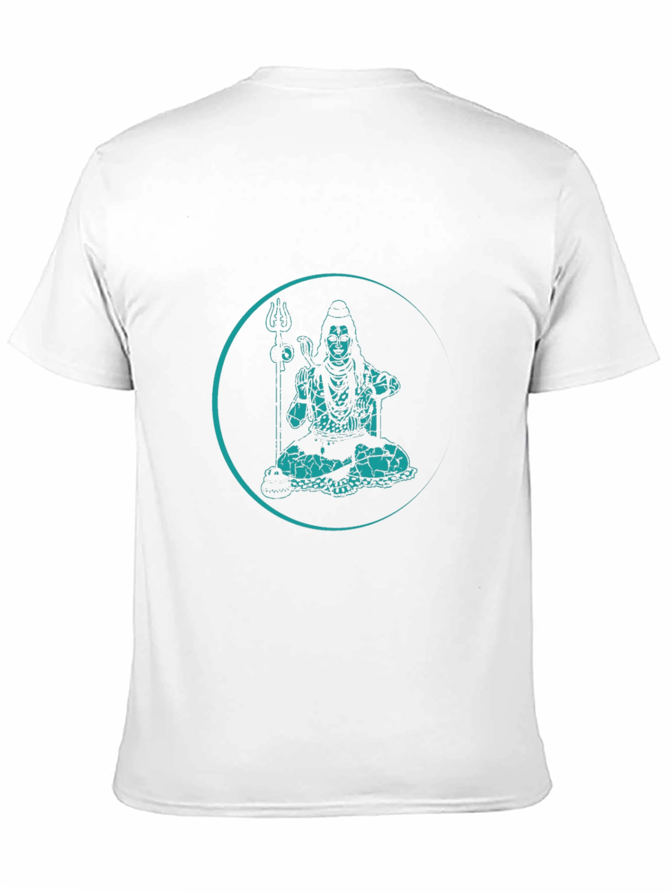 Shiva Graphic Print Black T-Shirt