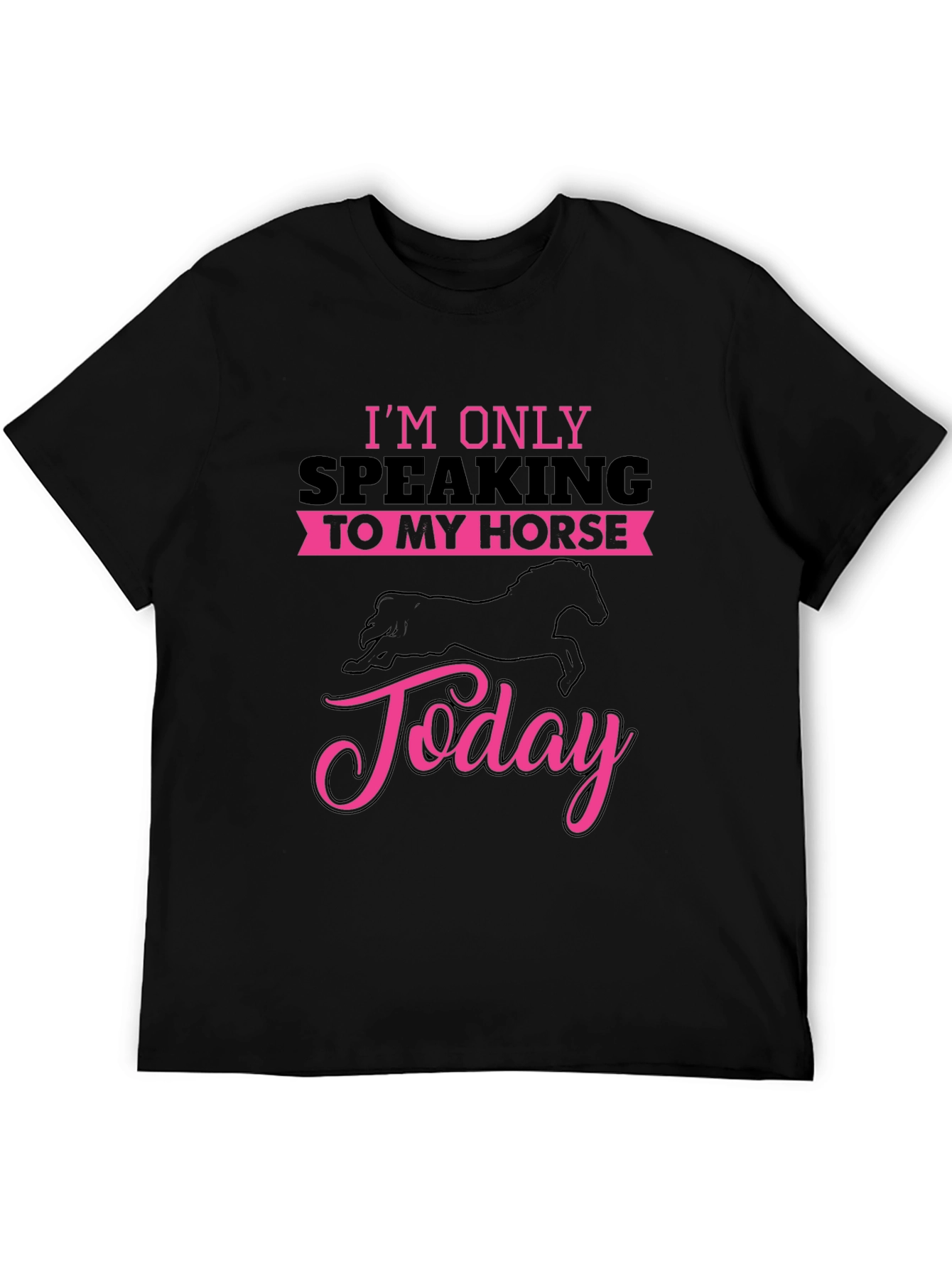 Horse Lover T-Shirt: Speaking to My Horse