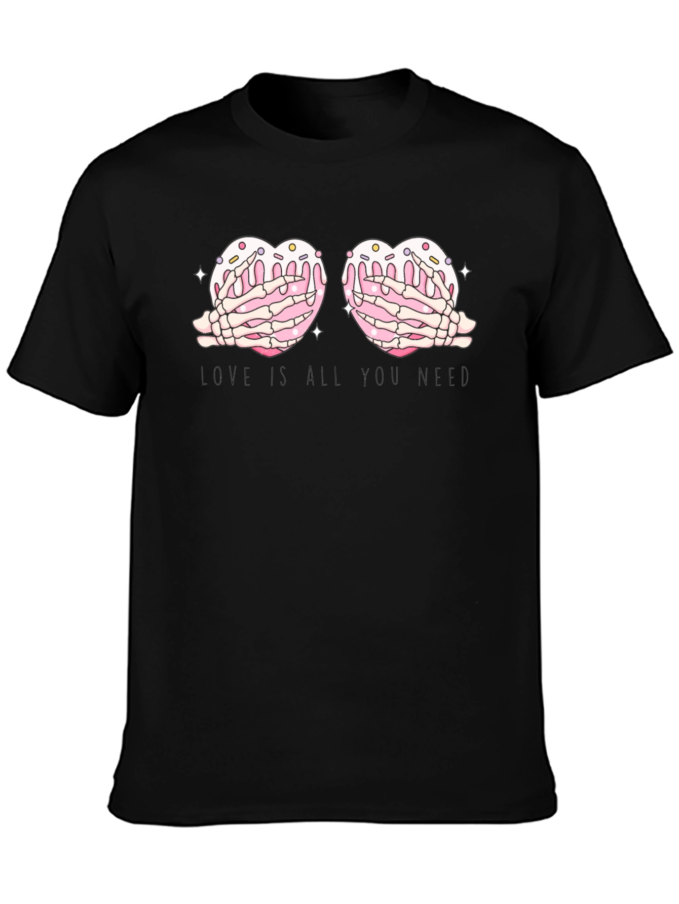 Love is All You Need Donut Heart T-Shirt