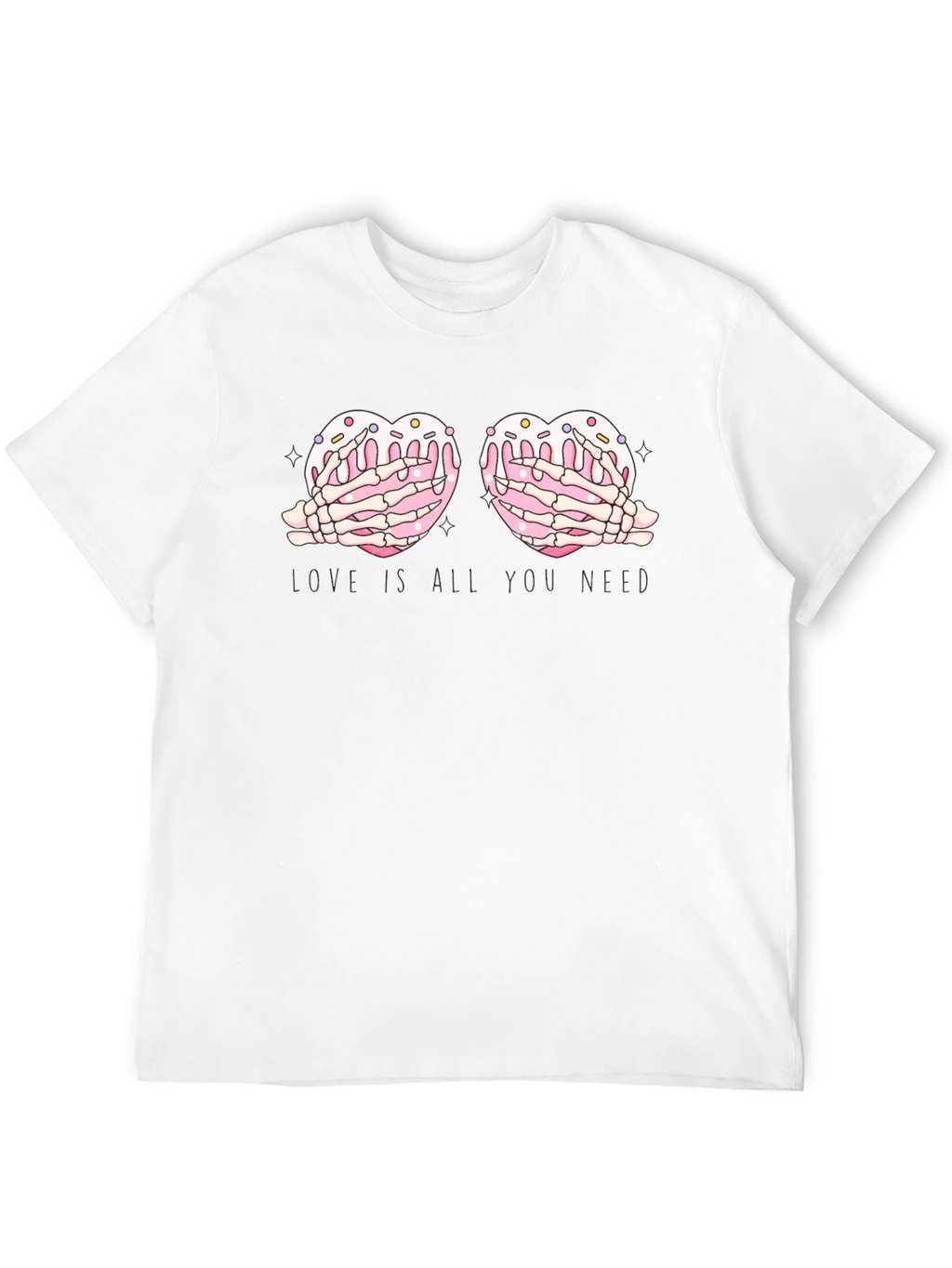 Love is All You Need Donut Heart T-Shirt