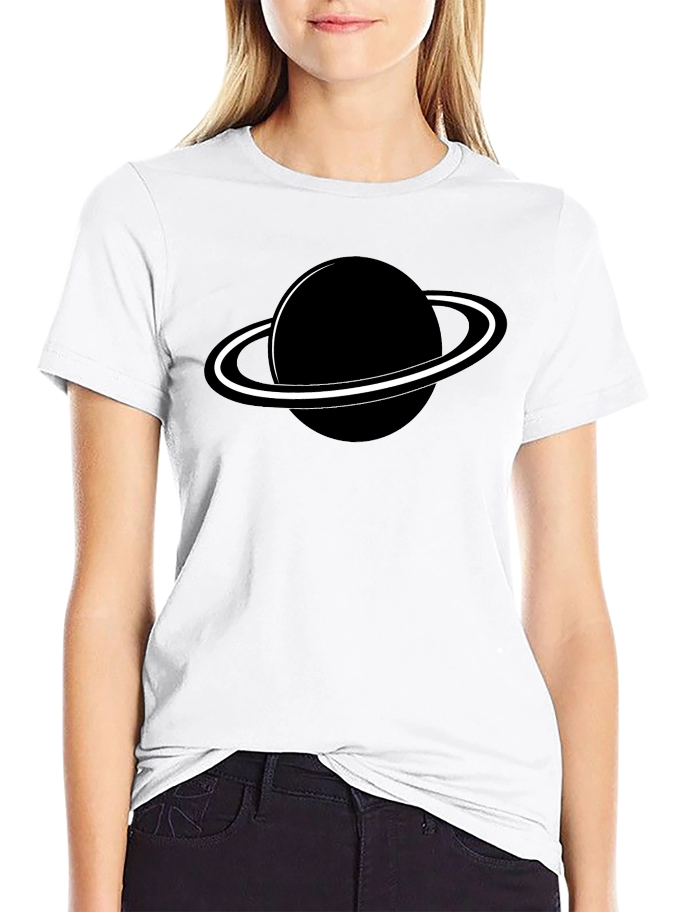 Planet Graphic T-Shirt - Casual Cotton Tee