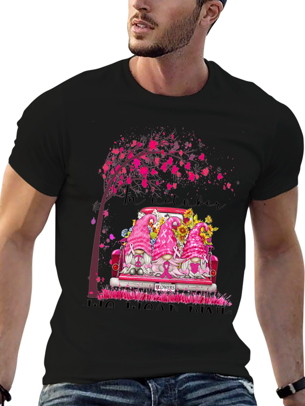 In October We Grow Pink T-Shirt