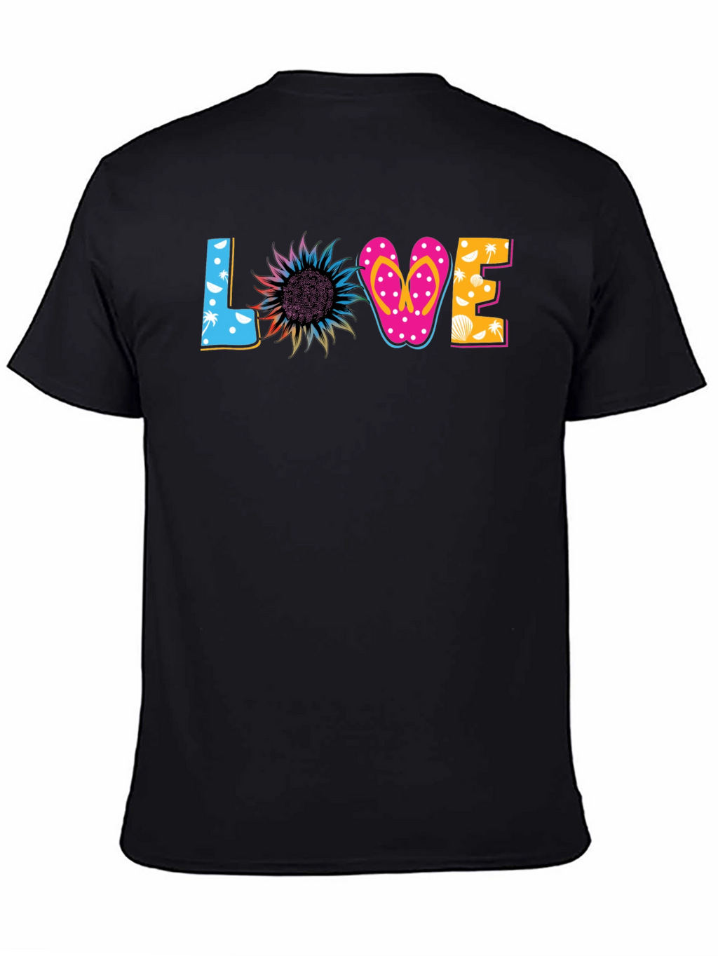 Love Beach Themed Graphic Tee