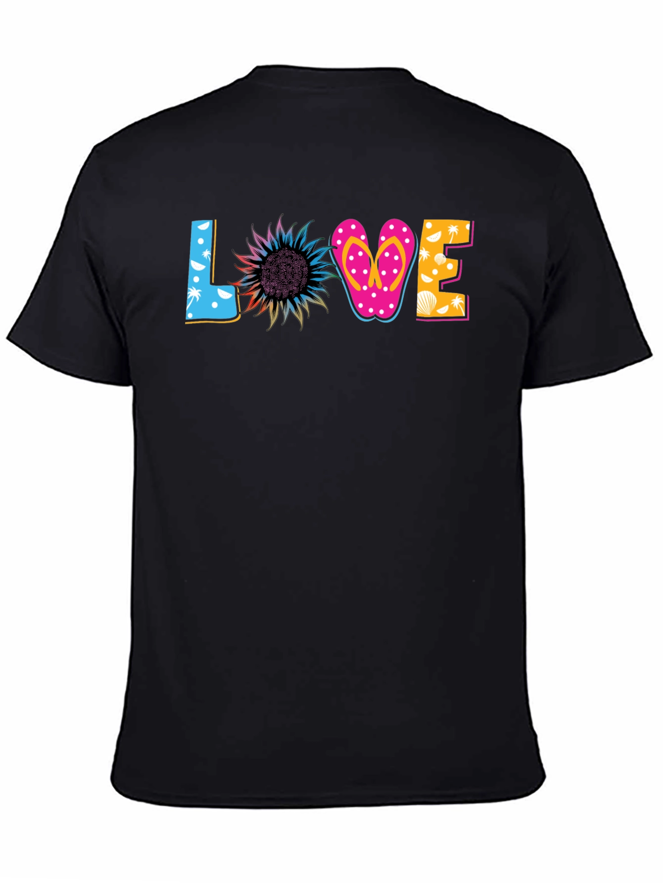 Love Beach Themed Graphic Tee