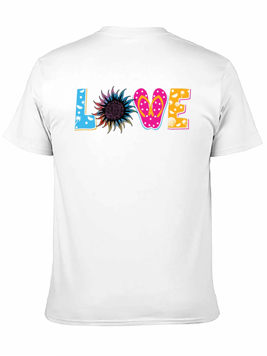 Love Beach Themed Graphic Tee