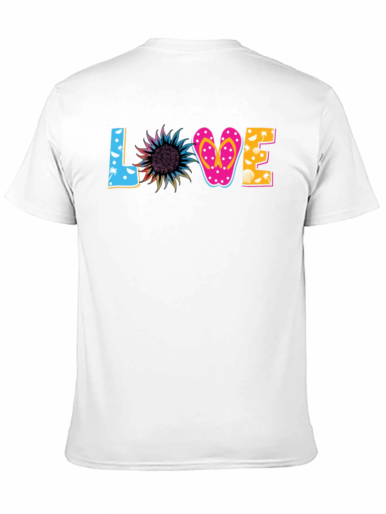 Love Beach Themed Graphic Tee