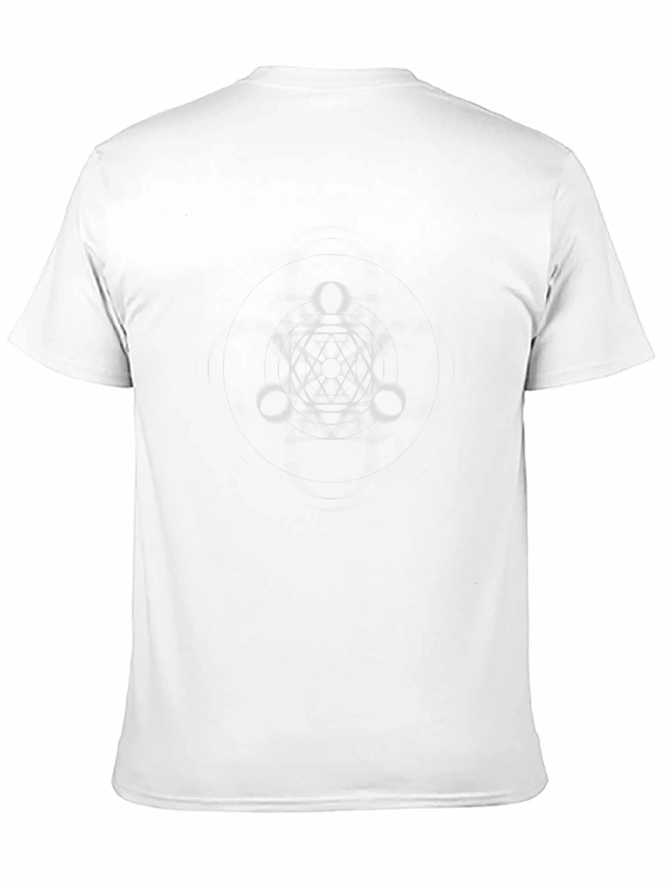 Geometric Graphic Black T-Shirt