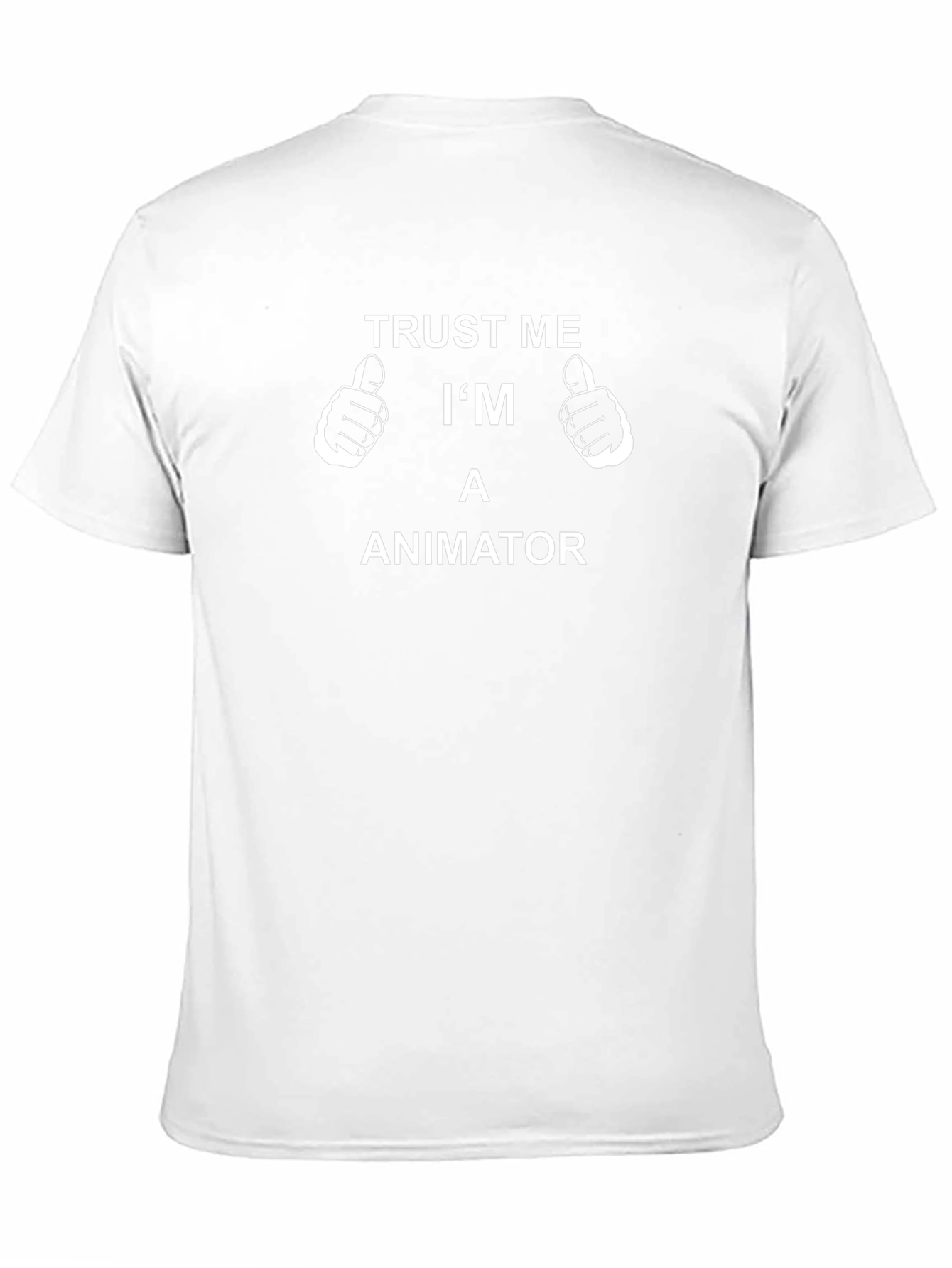 Trust Me Im An Animator Black T-Shirt