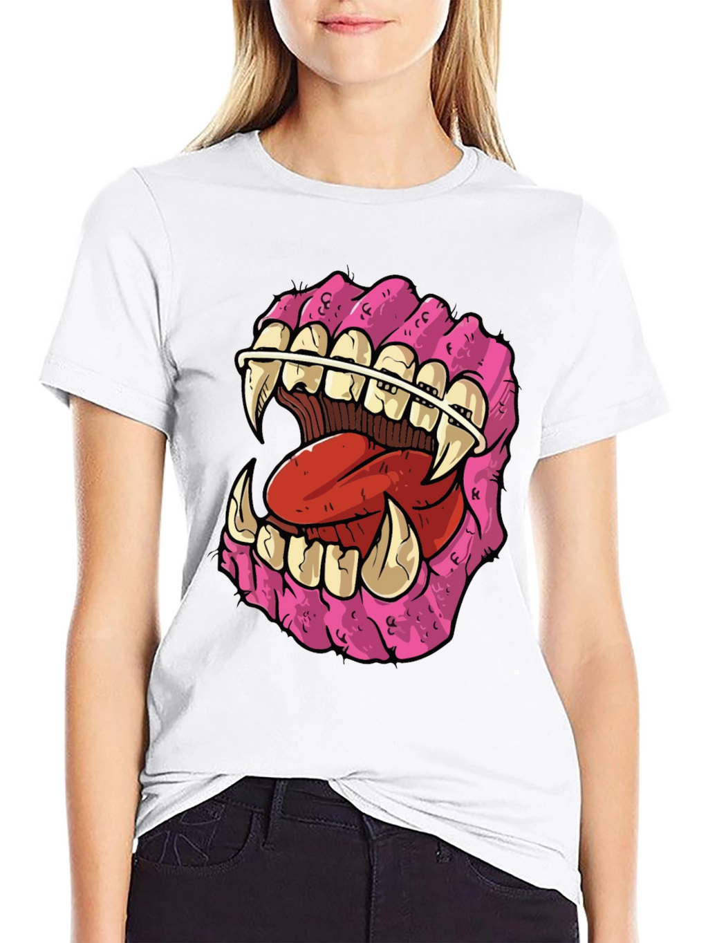 Monster Mouth T-Shirt - Graphic Tee
