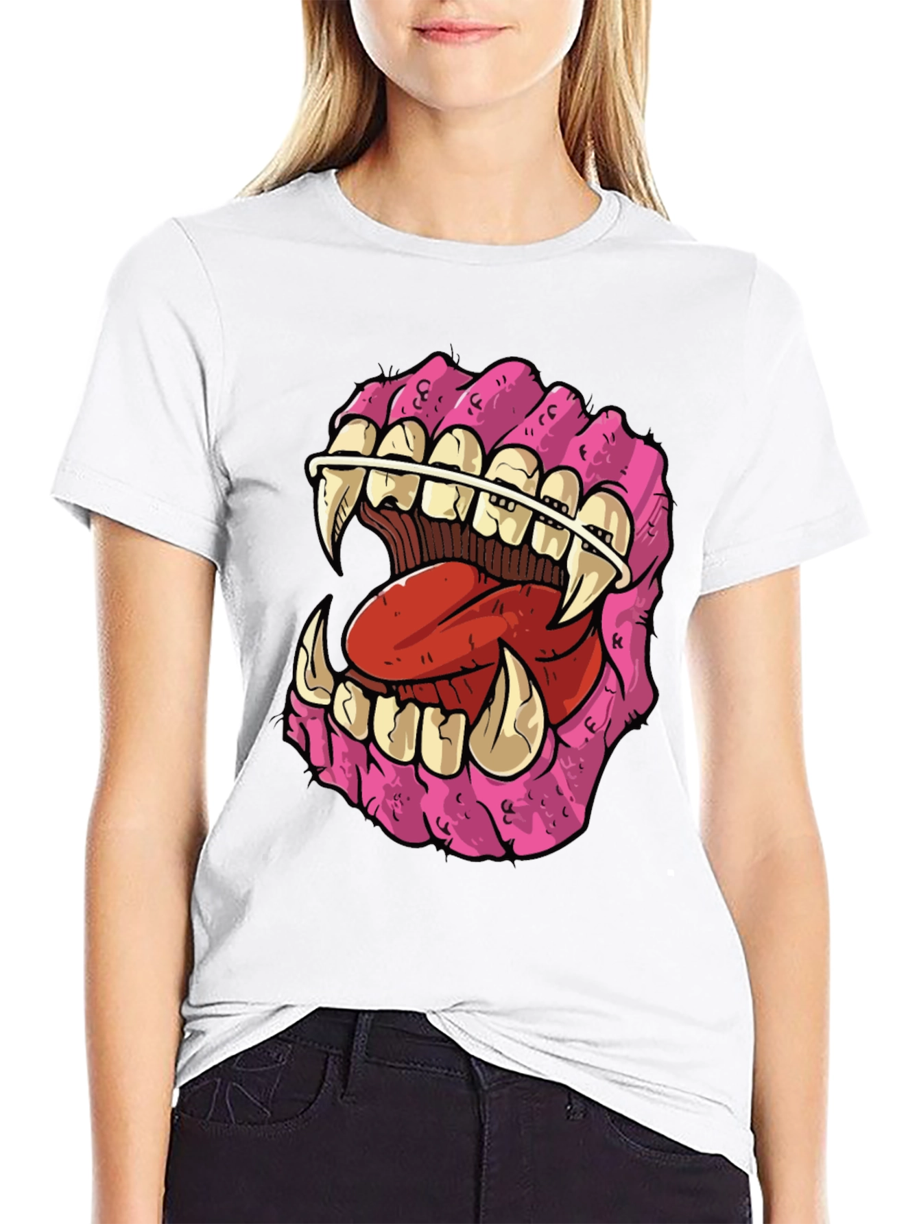 Monster Mouth T-Shirt - Graphic Tee