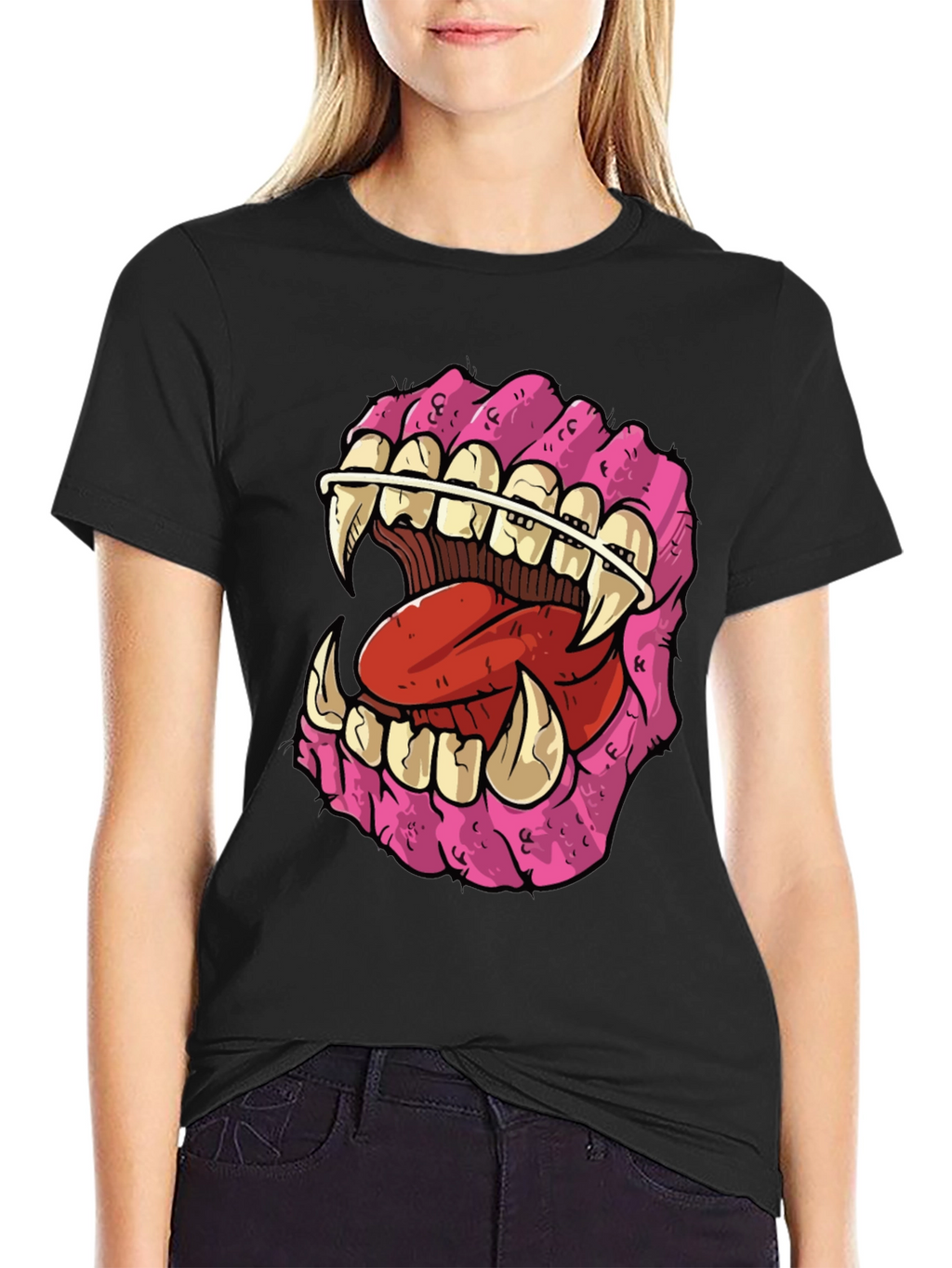 Monster Mouth T-Shirt - Graphic Tee