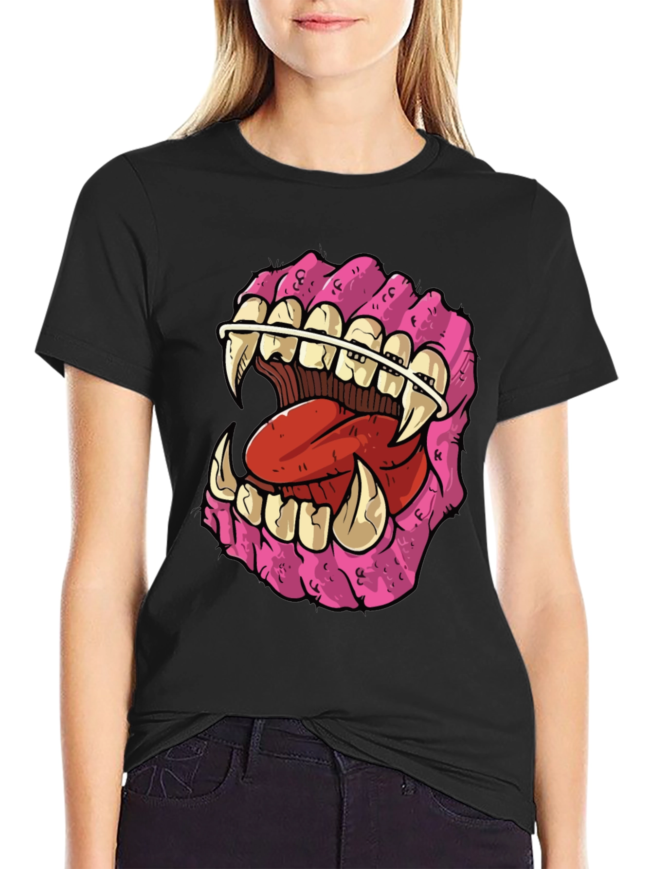 Monster Mouth T-Shirt - Graphic Tee