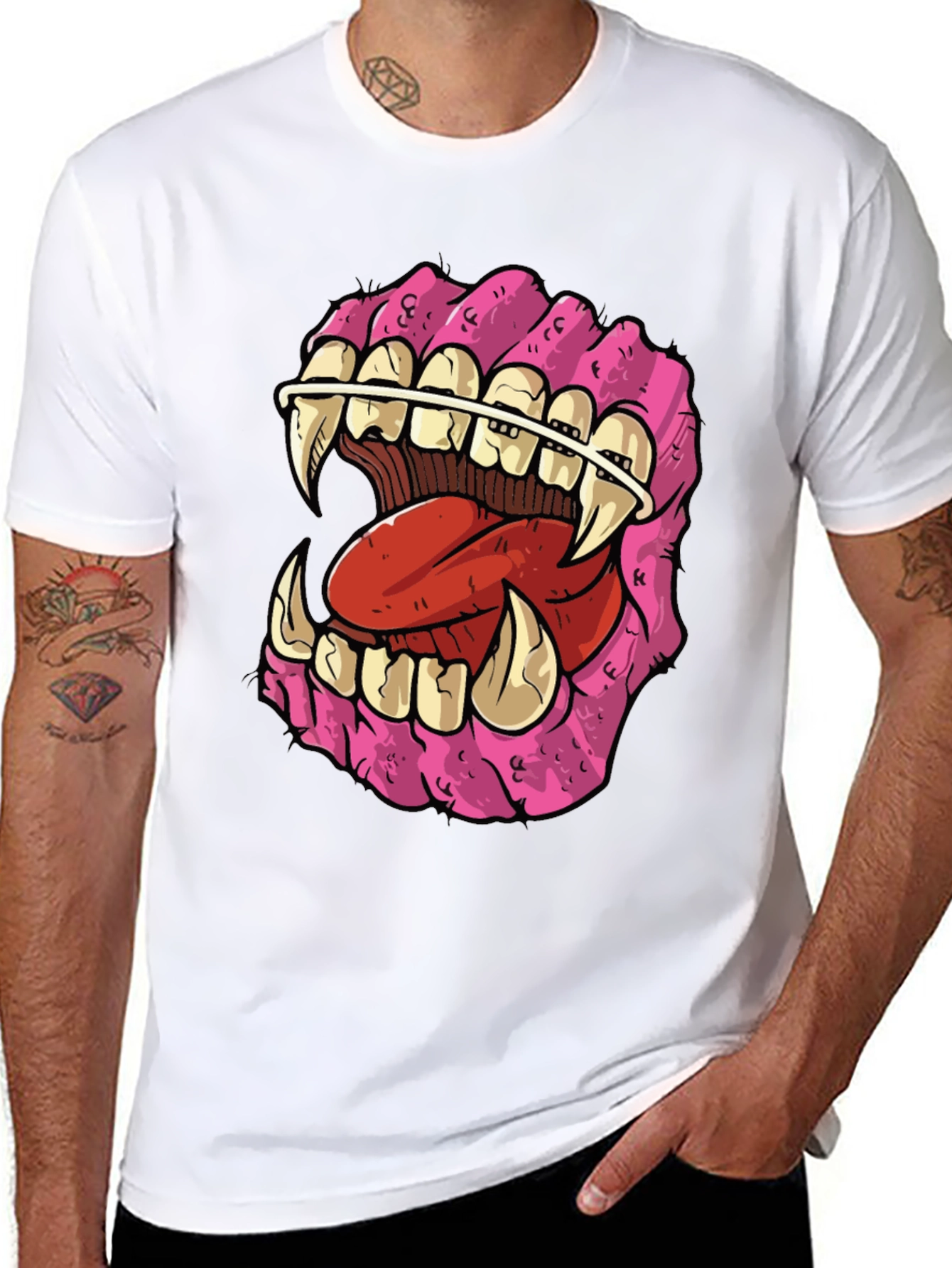 Monster Mouth T-Shirt - Graphic Tee
