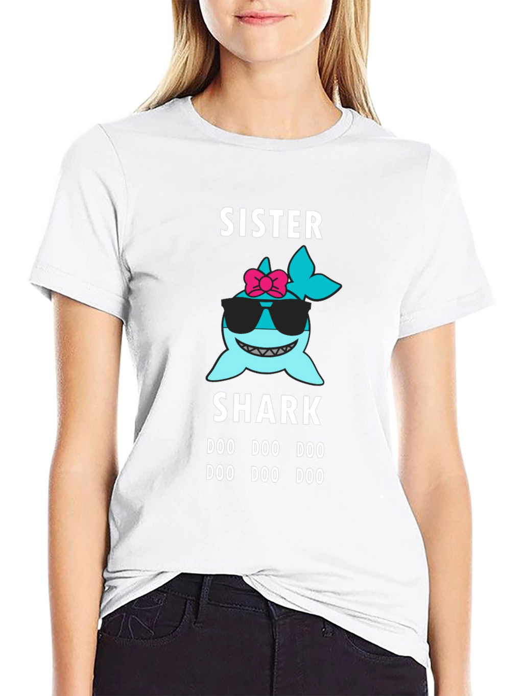 Sister Shark Doo Doo Doo T-Shirt