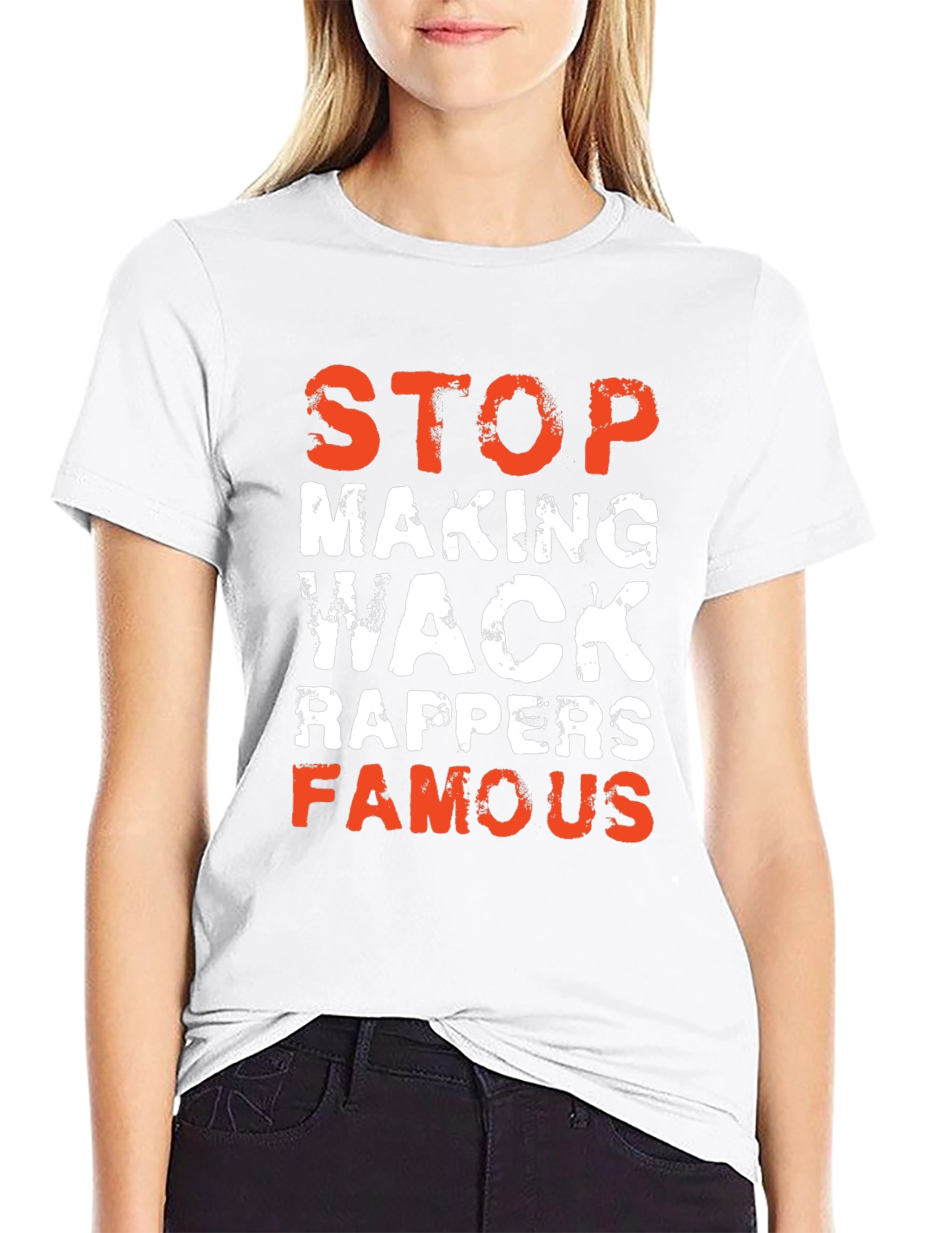 Stop Making Wack Rappers Famous Graphic T-Shirt