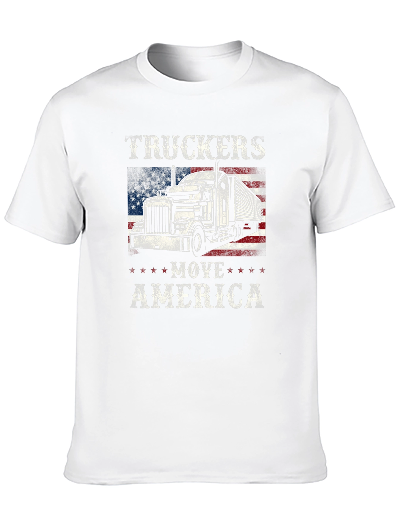Truckers Move America Graphic Tee