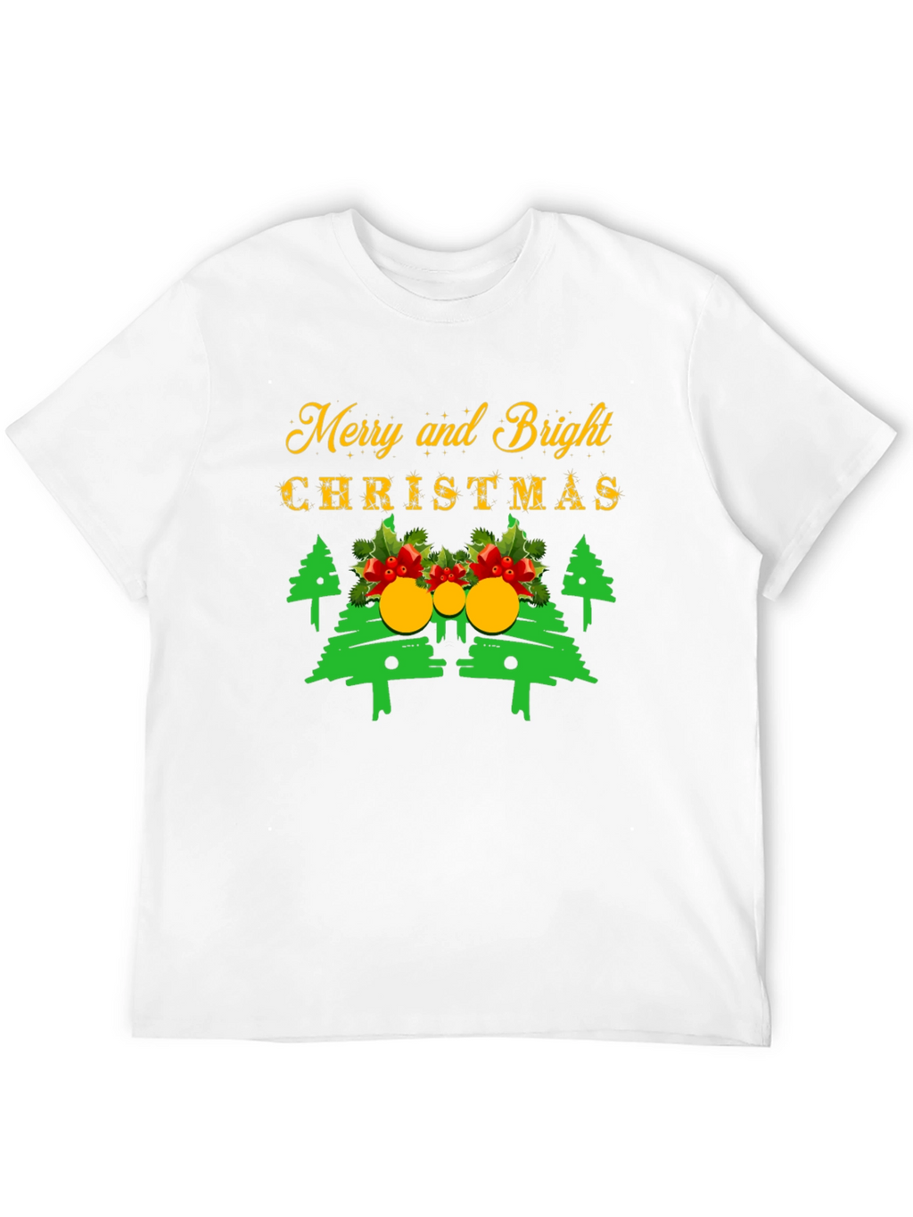 Merry & Bright Christmas T-Shirt